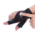 Guantes de luz de los dedos deportes de los guantes de bicicleta de dedo